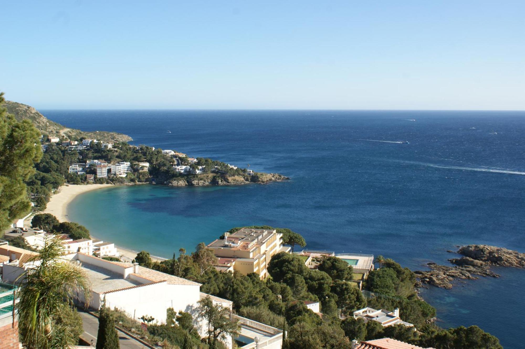 Apartamento Frente Al Mar Roses Eksteriør billede